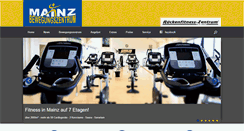 Desktop Screenshot of bewegungszentrum-mainz.de